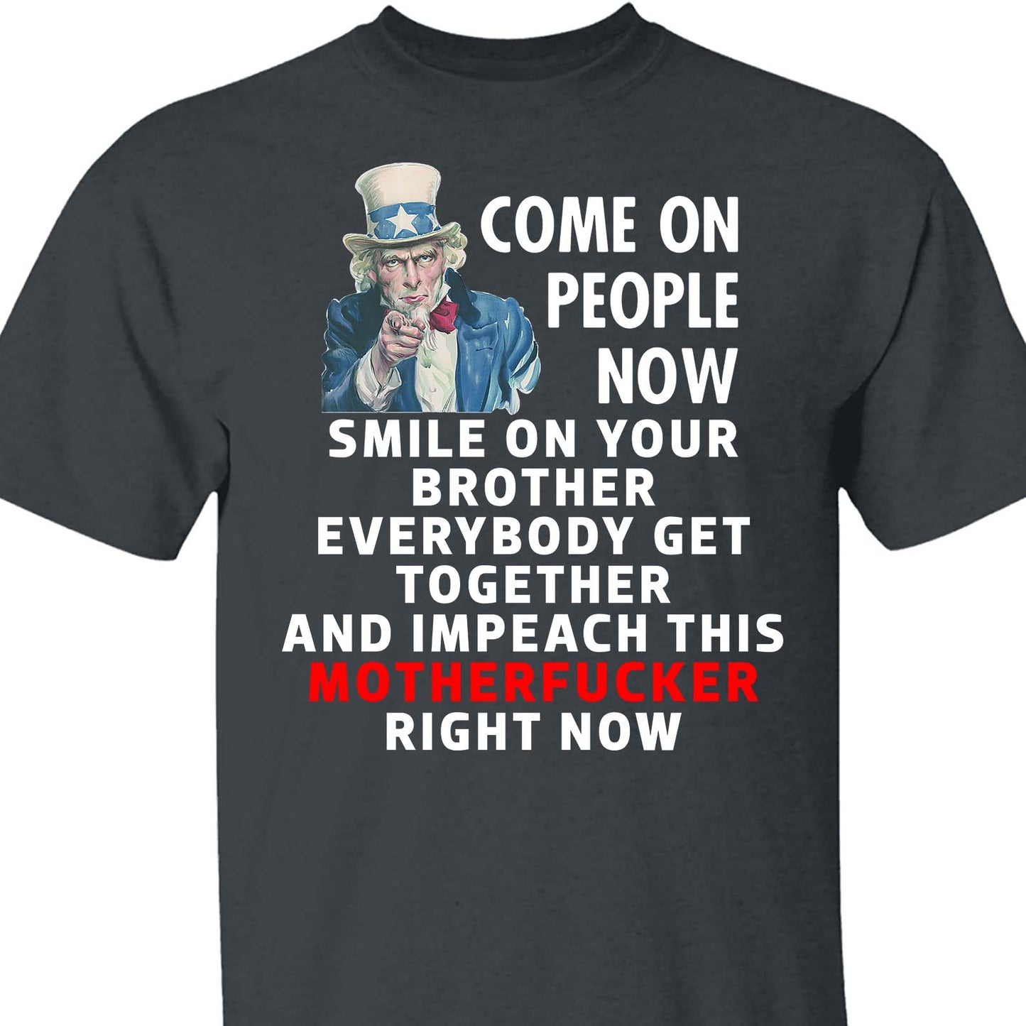 Impeach Trump Now Shirt - 8647 Anti Trump Shirt, FDT Political Dark Shirt For Democrats And Anti MAGA Activists 682211