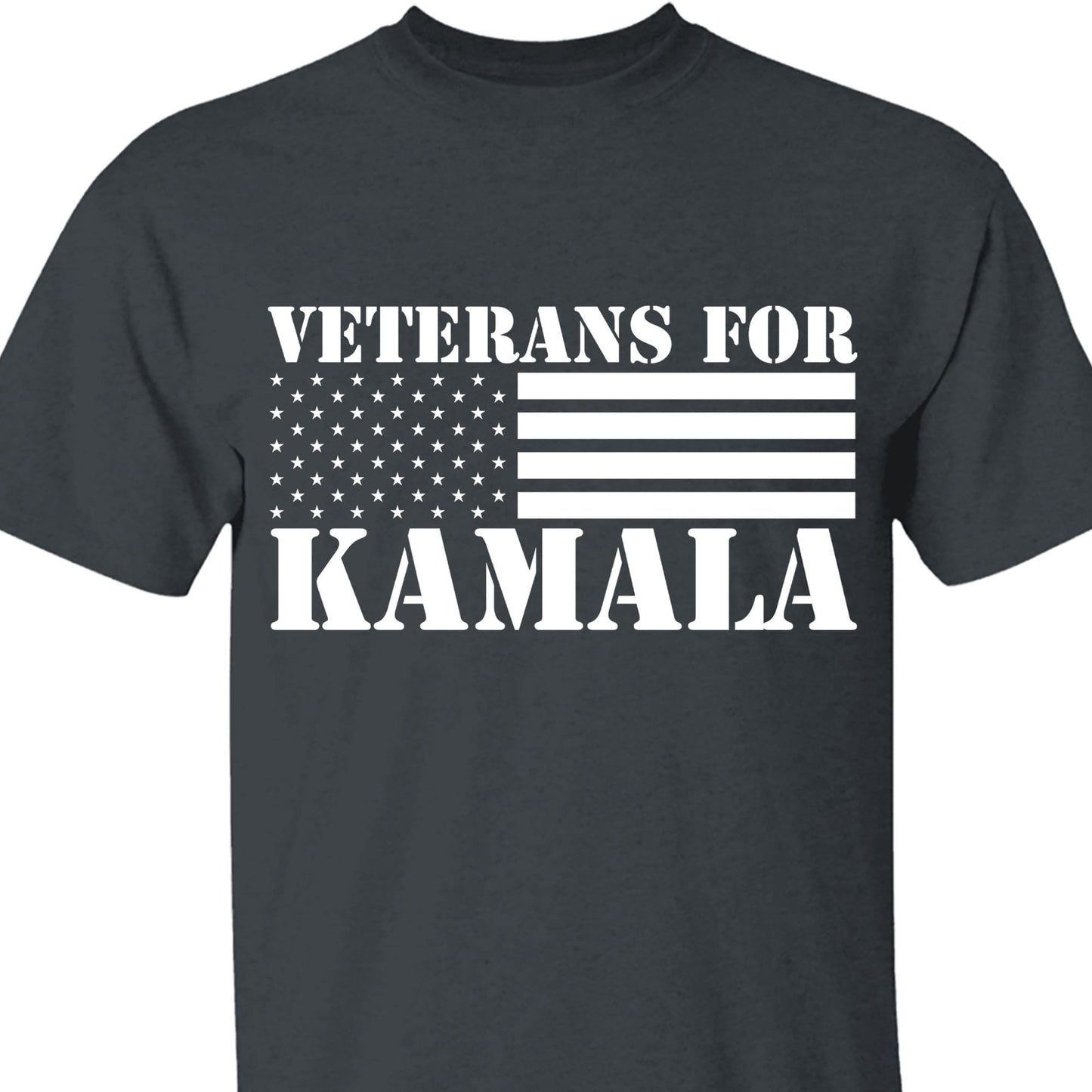 Veterans For Kamala Shirt | Kamala Harris 2024 Shirt | Democrat Shirt Dark T1566 - KH2
