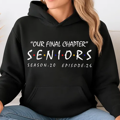 Senior Our Final Chapter Personalized Custom Graduation Shirt T509