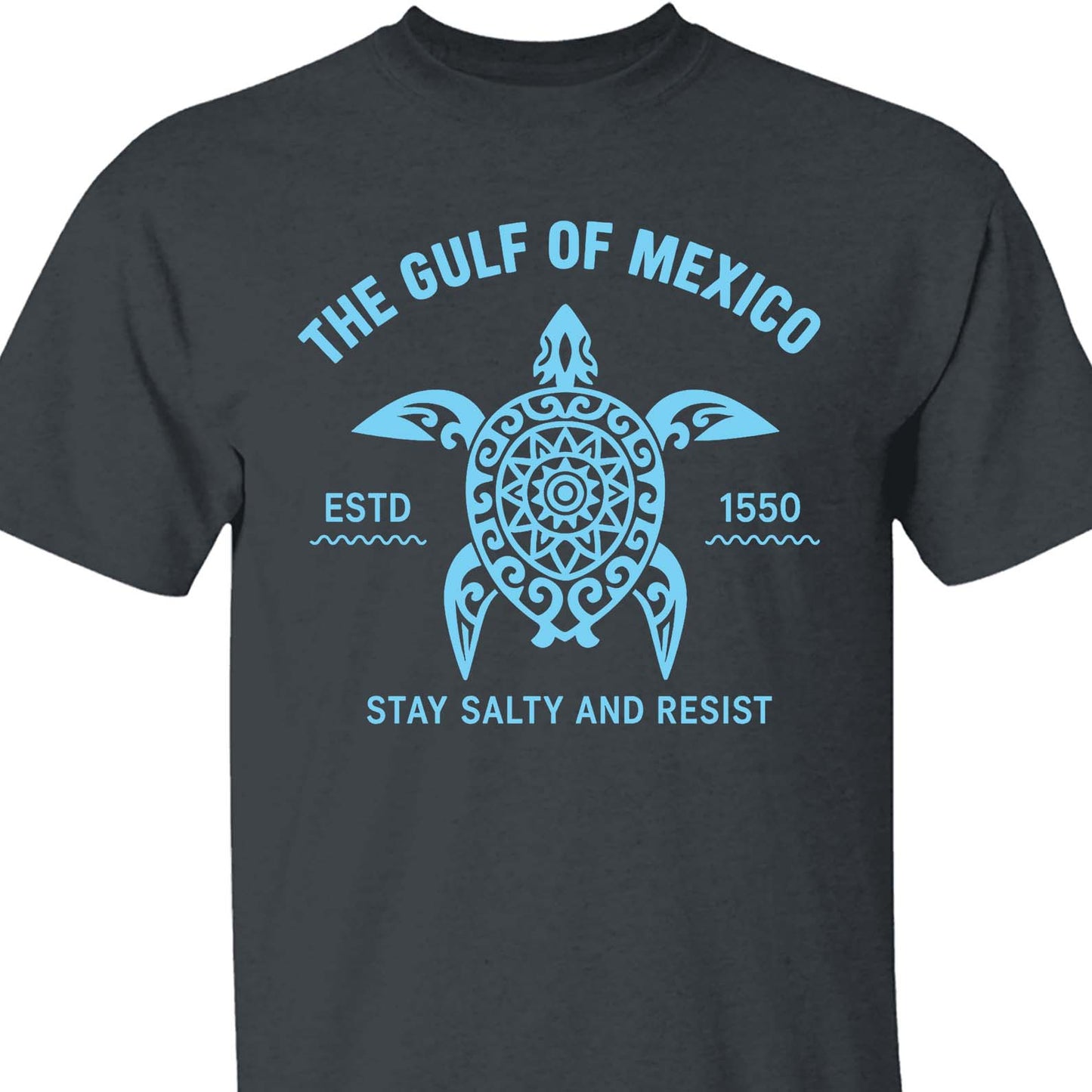 Gulf of Mexico Stay Salty Resistance Shirt, Resist Shirt, 8647 Anti Trump Shirt, Democrat Shirt, Democrat Gift Shirt - 682168