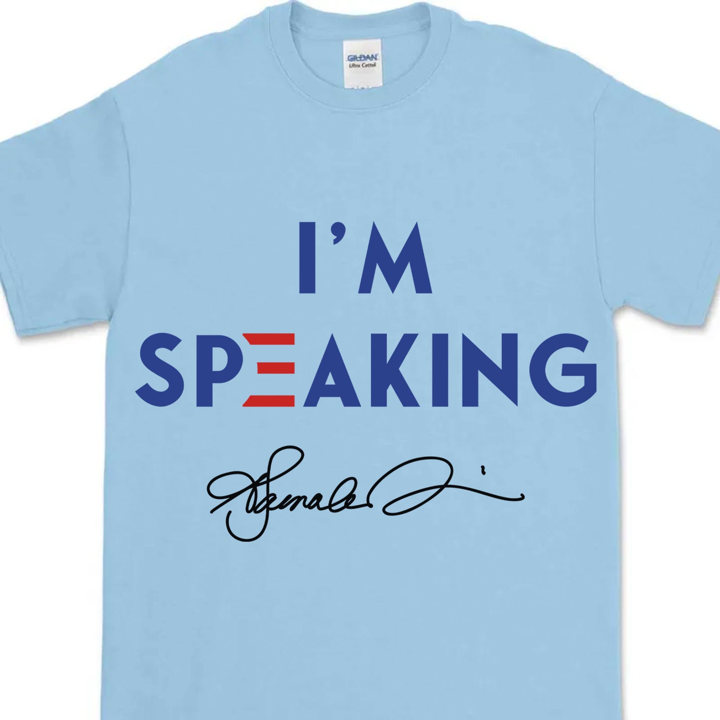 I'm Speaking Shirt | Kamala Harris 2024 Shirt | Kamala Harris Signature Shirt | Democrat Shirt Bright T1040 - KH2