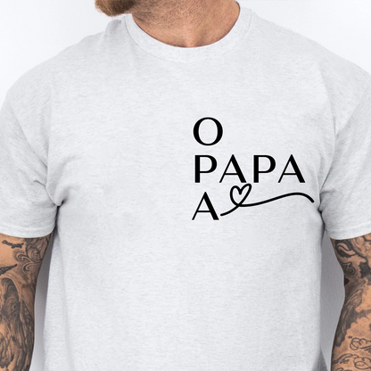 Personalized Papa Bright Shirt, Family Pocket T-Shirt, Father’s Day Gift, Birthday Gift For Men 684937