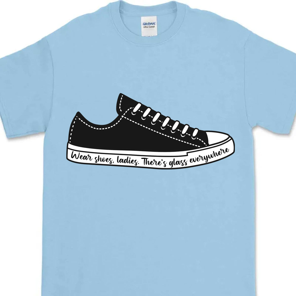 Wear Shoes Ladies There's Everywhere Shirt | Kamala Harris 2024 Shirt | Democrat Shirt Bright T1561 - KH2