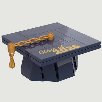 Graduation Cap LEGO Kit Class of 2026, Personalized Lego, Unique Graduation Gift Idea 685012