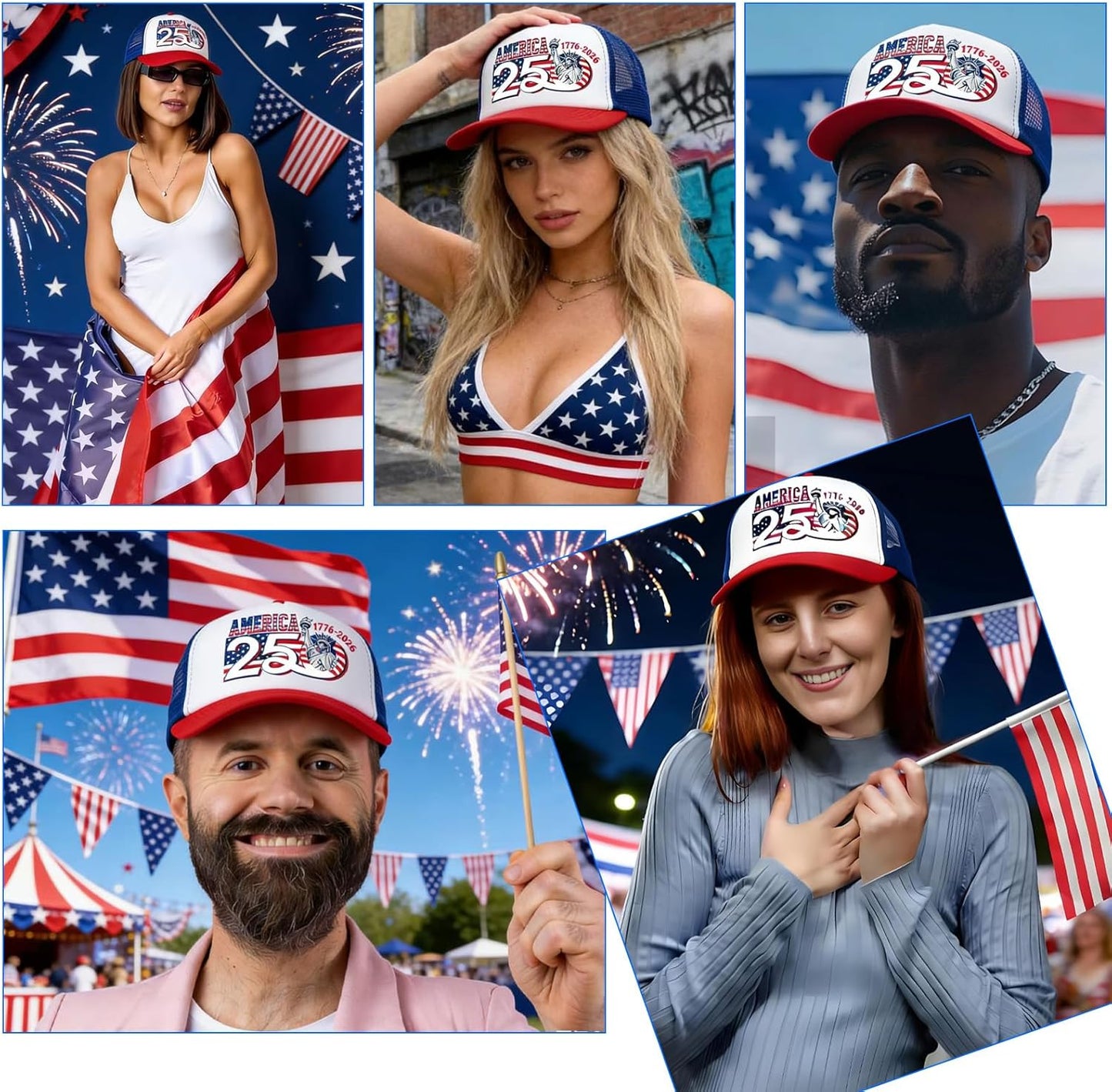 USA 250th Anniversary Cap | Independence Day Cap | Patriotic 4th Of July Gift 685340