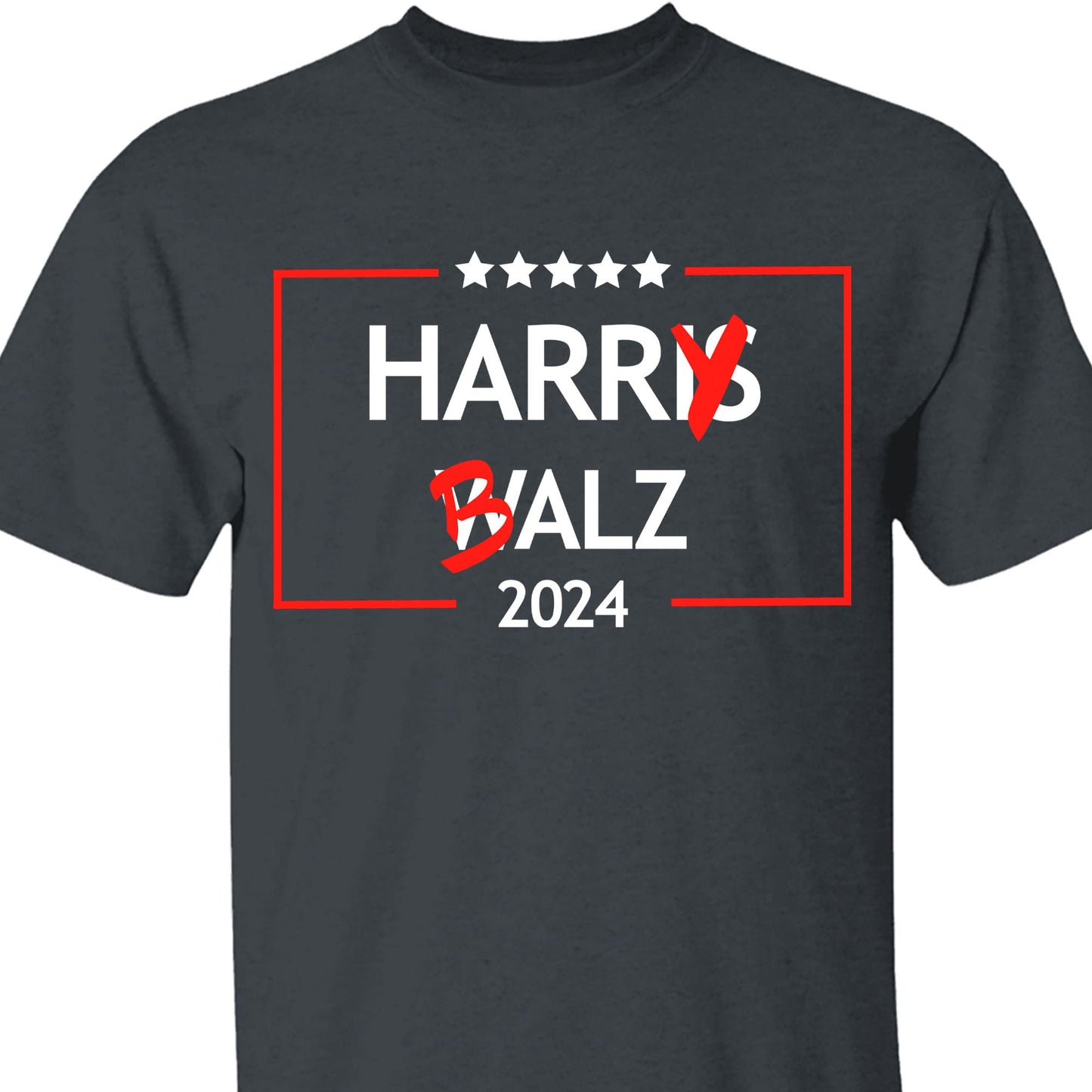 Harry Balz 2024 Shirt | Funny Political 2024 Shirt | Harris Walz Shirt | Kamala Harris 2024 Shirt Dark T1571 - KH2
