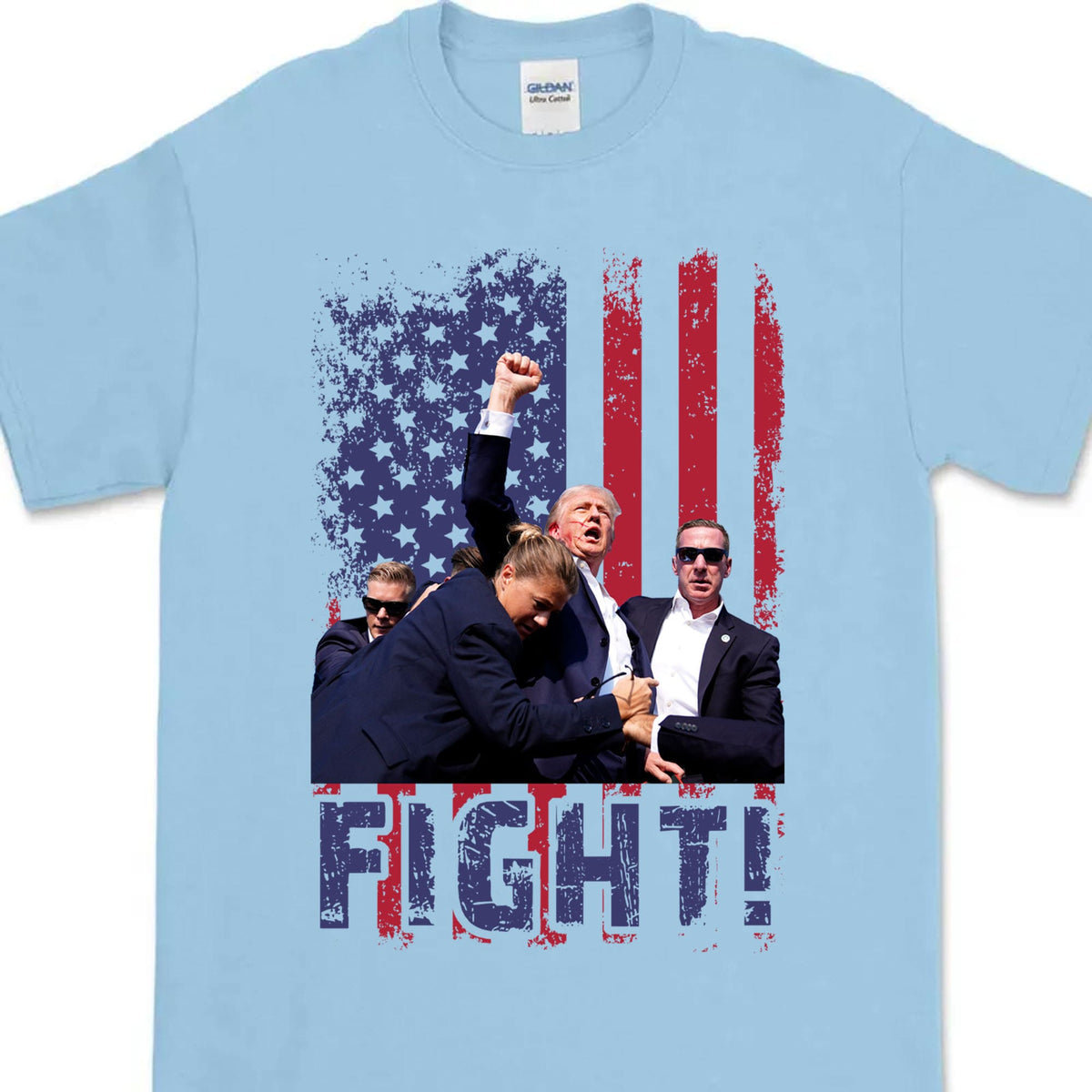 Trump Fight 2024 Shirt | Trump 2024 Pennsylvania Rally | Trump Supporters Shirt Bright T1128 - GOP