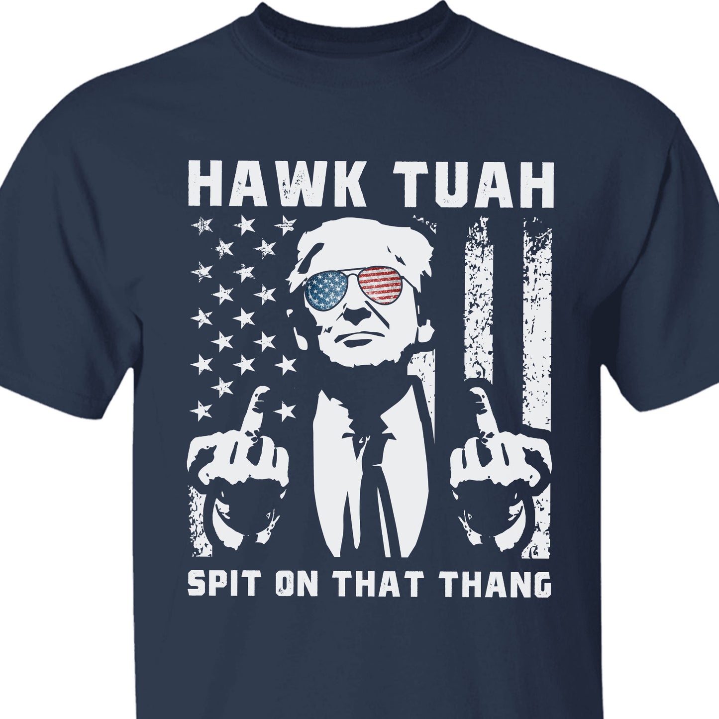 Hawk Tuah Spit On That Thang 2024 | Trump 2024 Shirt | Hawk Tuah Shirt | Trump Supporters Shirt Dark C1089 - GOP