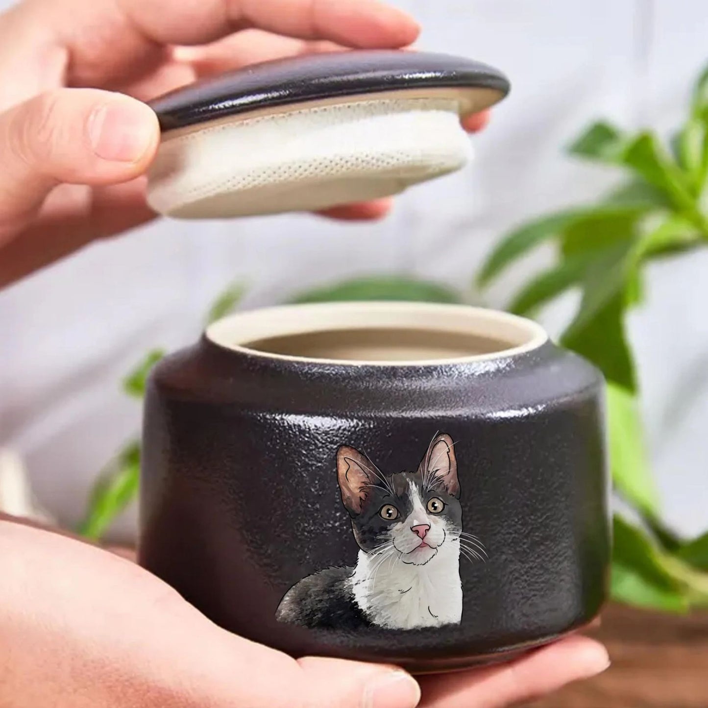 Custom Dog Urn With Photo | Personalized Pet Urn | Custom Photo | Pet Memorial Gift 684813