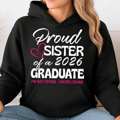 Proud Family Senior 2026 Personalized Custom Graduation Shirt T506V1