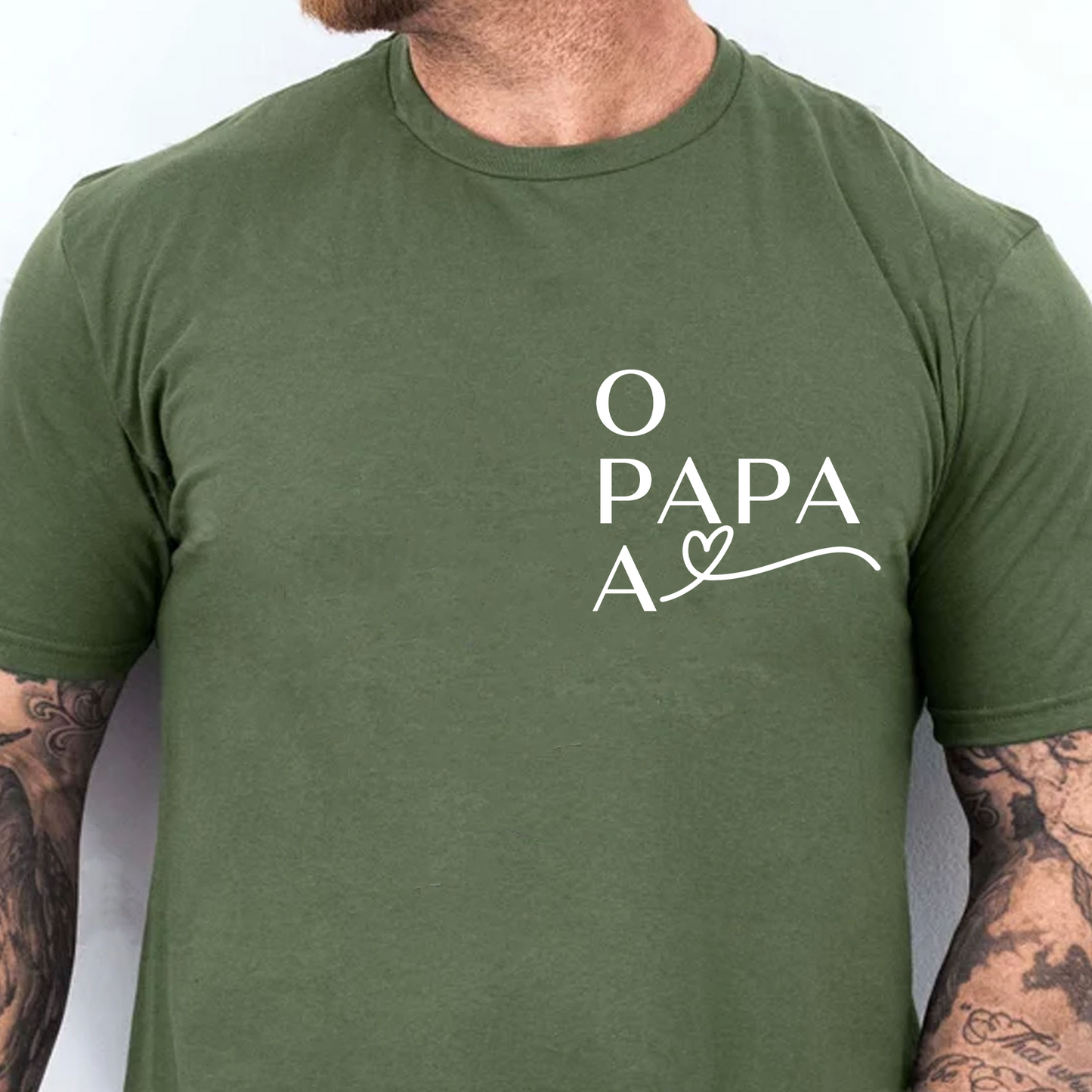 Personalized Papa Dark Shirt, Family Pocket T-Shirt, Father’s Day Gift, Birthday Gift For Men 684937
