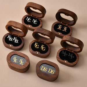 Custom Groomsmen Cufflinks | Personalized Cufflinks | Initial Cufflinks For Men | Gift For Man 684777