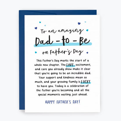 Heartfelt Card for Dad-To-Be