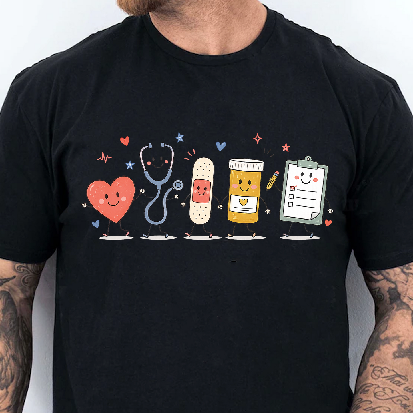 Cute Medical Friends Shirt, Future Doctor Graphic Tee, Back To School & Labour Day Gift 685770