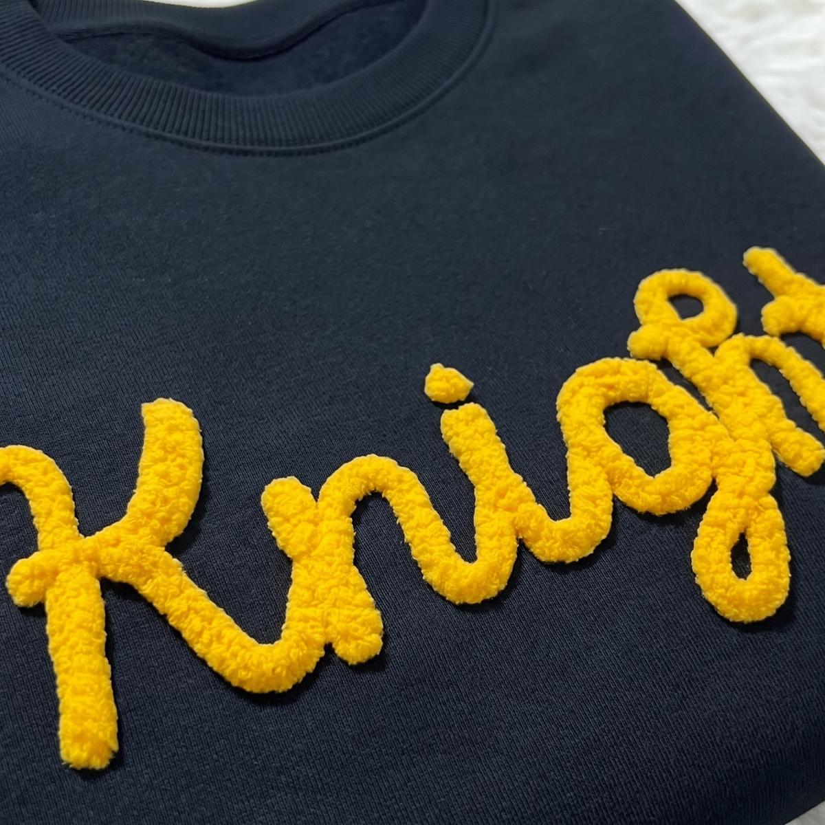 Custom Name Embroidered Dark Sweater - Personalized High School Football Tee 686100 WFD