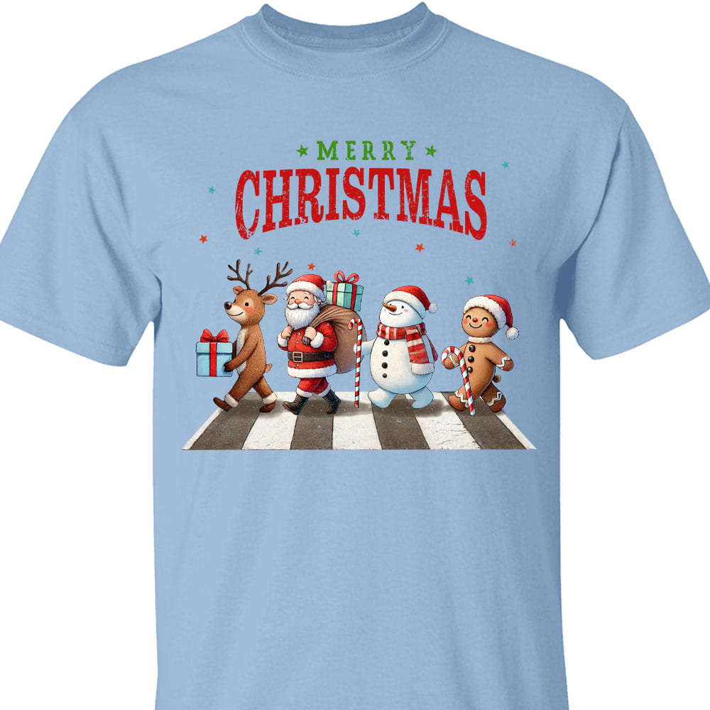 Merry Christmas Shirt, Cute Christmas Elements Sweater, Xmas Holiday Sweatshirt T1641