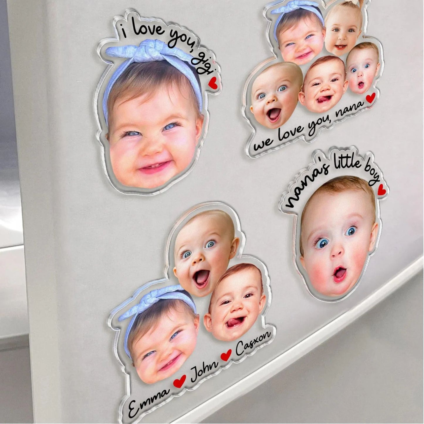 Personalized Baby Face Photo Magnet | Custom Photo Fridge Magnet | Mother's Day Gifts 684922