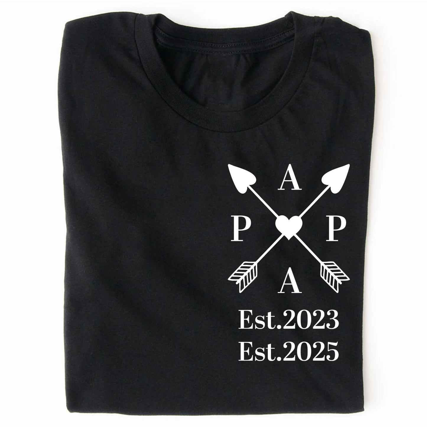 Dad’s Edition Shirt | Personalized Father’s Day T-Shirt with Custom EST Year | Gift for New Dad, First-Time Dad, Proud Father Apparel 682260