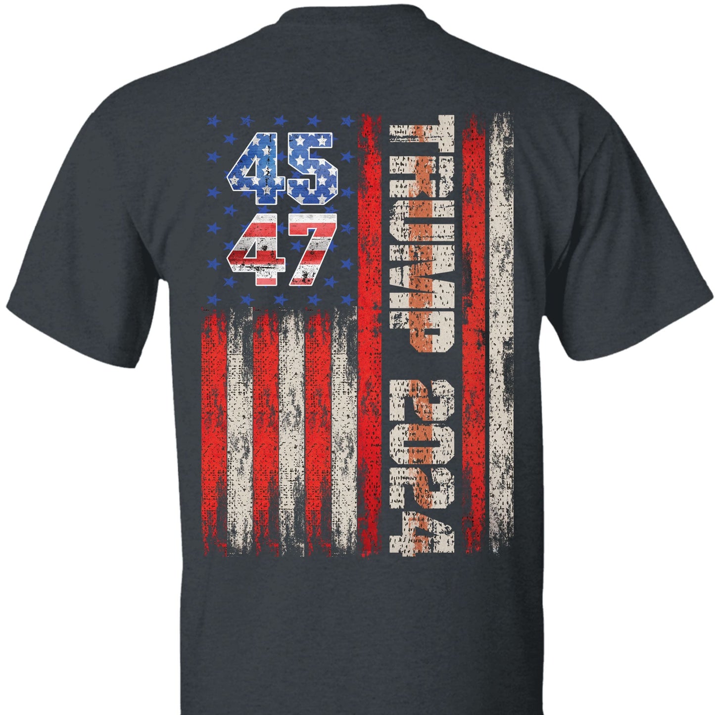 Trump 2024 Shirt | Political Shirt 2024 | Trump Supporters Backside Shirt Dark T1216 - GOP
