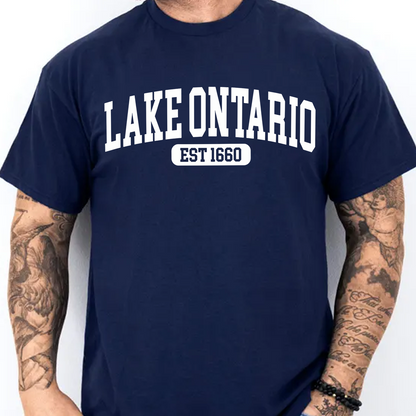 Lake Ontario Est 1660 Shirt, Great Lakes Political Satire Tee 686135