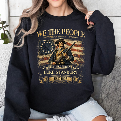 Personalized We The People Dark Shirt | Revolutionary War Tee, Patriotic Tee 684484