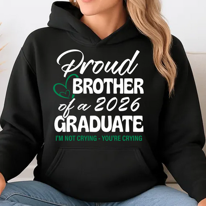 Proud Family Senior 2026 Personalized Custom Graduation Shirt T506V2