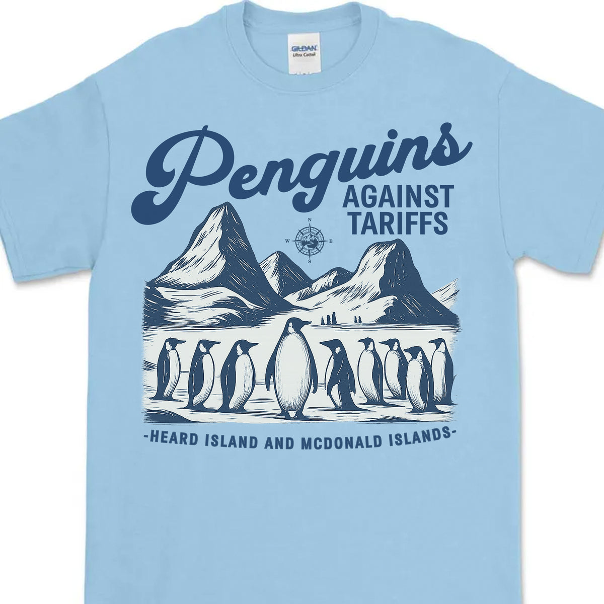 Penguins Against Tariffs Shirt – Funny 8647 Anti Trump Shirt, Resist Penguins Tariff Protest Bright T-Shirt, Anti MAGA Political Tee 682193