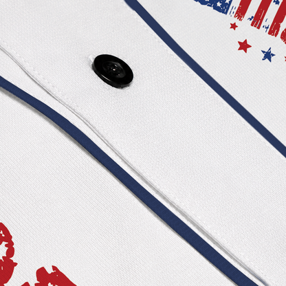 Personalized USA 250th Anniversary Baseball Jersey, Patriotic 4th Of July Tee, 1776-2026 Semiquincentennial Gift 685307