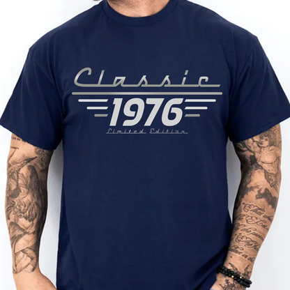 Personalized Classic Limited Edition Dark Shirt, Vintage Old Age Gift For Him, Dad, Husband, Grandpa, Father’s Day Gift 685095