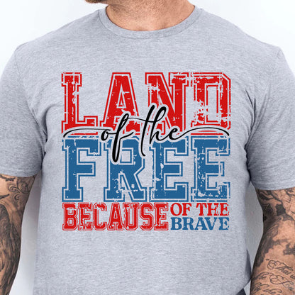 Land Of The Free Because Of The Brave Shirt | Politics Shirt | Independence Day Shirt 682294