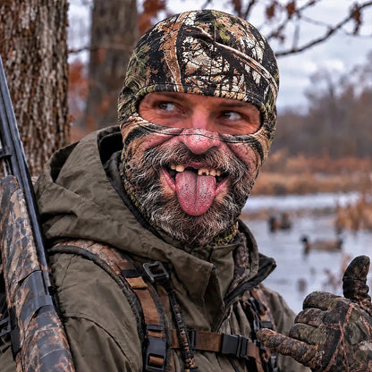 Personalized Funny Realistic Buck, Turkey Head Balaclava Mask, Gag Gift For Hunter 686588 WFD