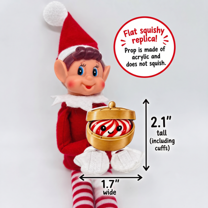 ElfDoh Squishy Inspired Acrylic Prop, Christmas Elf Accessory, Funny Holiday Gift 686673 WFD