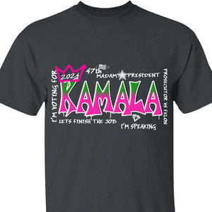 Kamala Graffiti Shirt | Kamala Harris 2024 Shirt | Democrat Shirt Dark T1242 - KH2