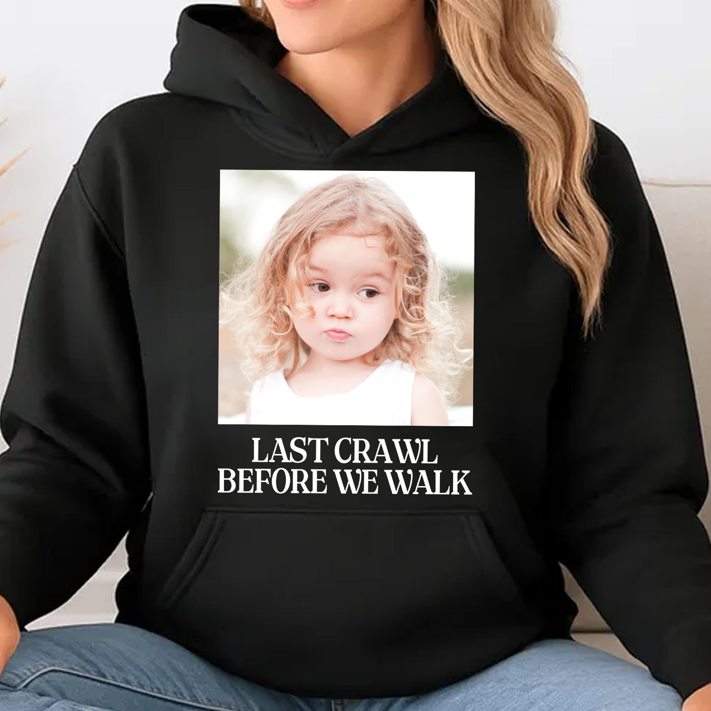 Custom Photo Last Crawl Before We Walk Dark Shirt | Personalized Graduation Gift 684867