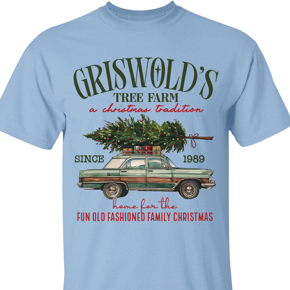 Griswold Christmas Tree Farm Shirt, Christmas Vacation Sweater, Retro Family Christmas Sweatshirt T1651