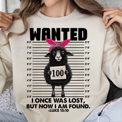 I Once Was Lost, But Now I Am Found Bright Shirt | Funny Christian Lost Sheep Gift For Easter T-Shirt 684403