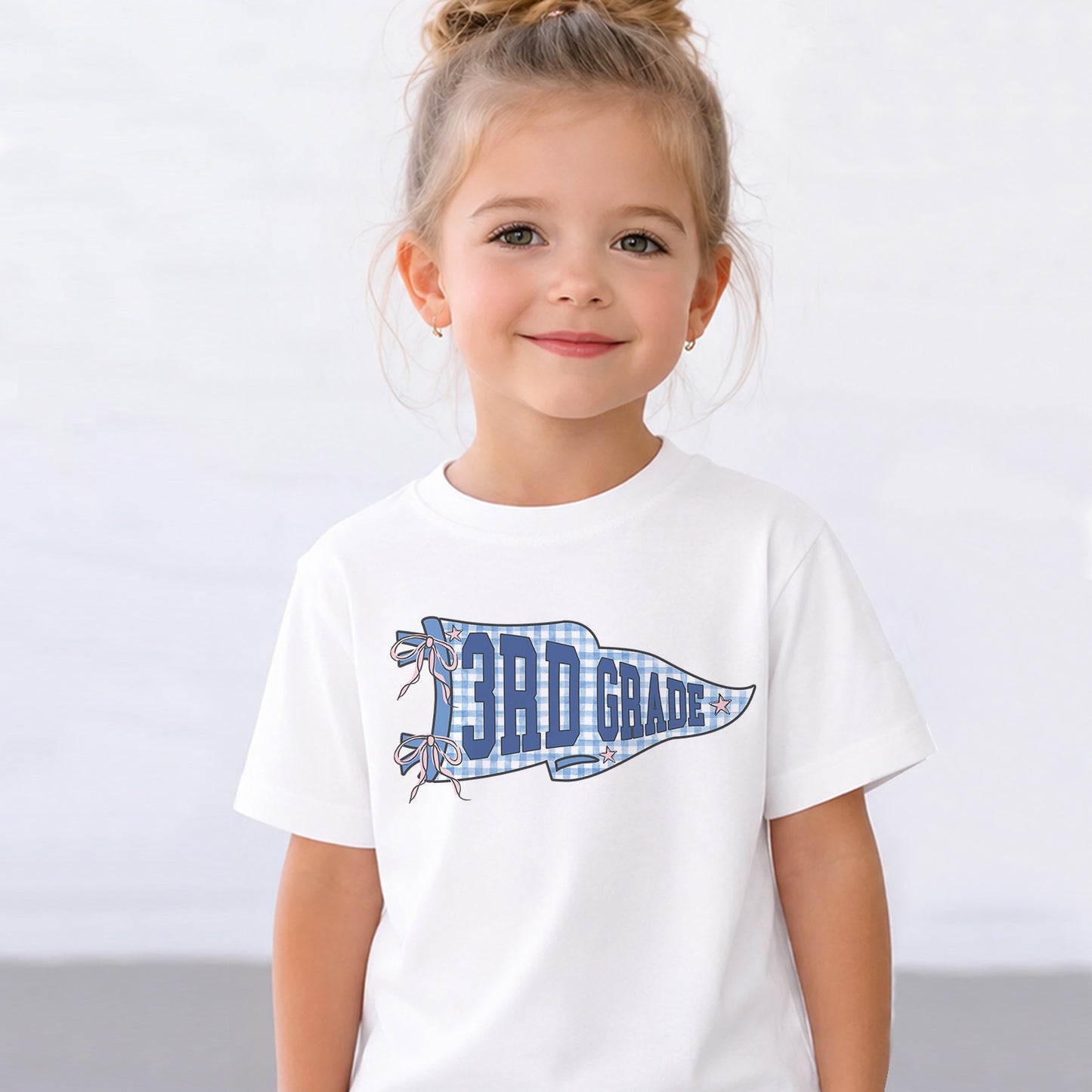 Custom Name Teacher Team Front & Back Kid Shirt, Personalized Grade Level Team Tee, Back To School Gift 685484