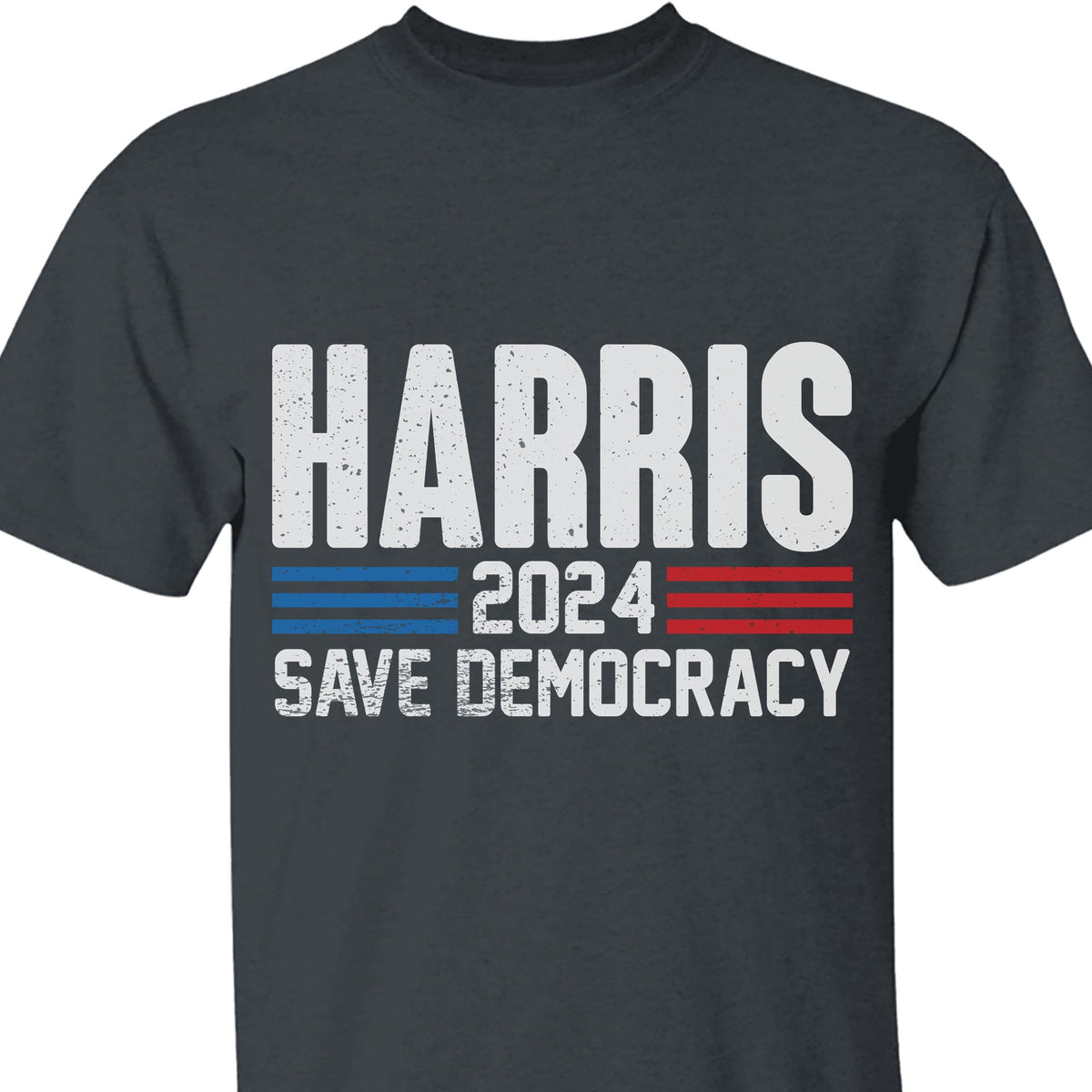 Harris Save Democracy Shirt | Kamala Harris 2024 Shirt | Democrat Shirt Dark T1261 - KH2