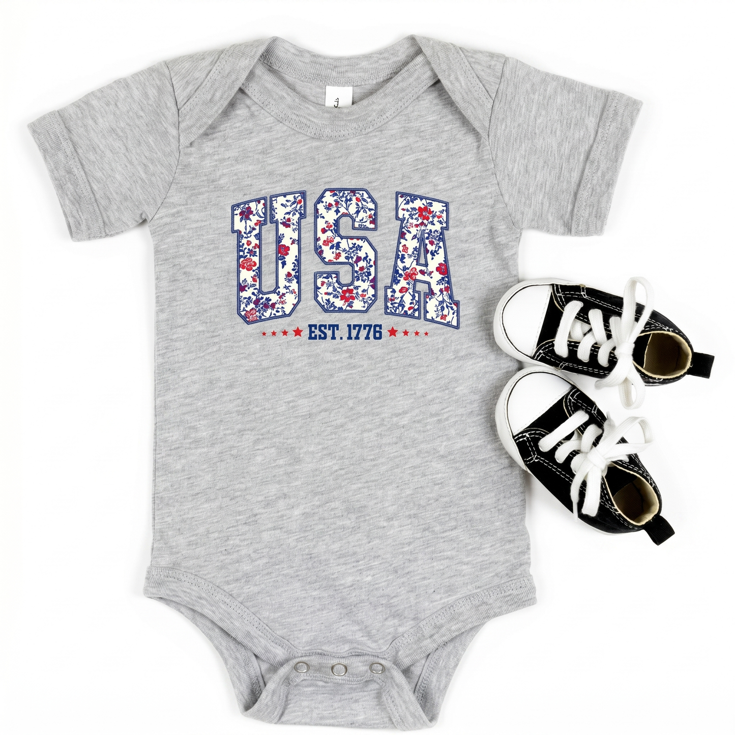 USA 250th Anniversary Kids Shirt, USA Est 1776 Kids T-Shirt, Patriotic 4th Of July Gift 685441 WFD