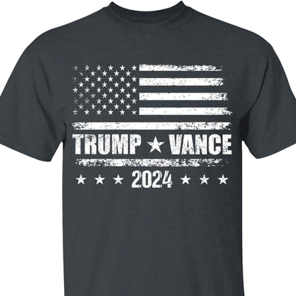 Trump Vance 2024 Shirt | Republican Shirt | Trump 2024 Shirt | Trump Supporters Shirt Dark T1411 - GOP