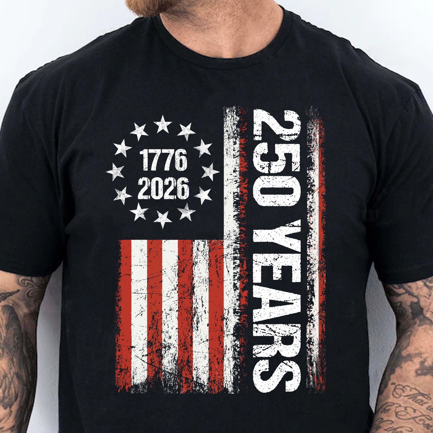 Happy 250 Years Birthday USA Shirt | Patriotic 4th of July 1776–2026 T-Shirt | America 250th Anniversary | Independence Day Shirt 682486