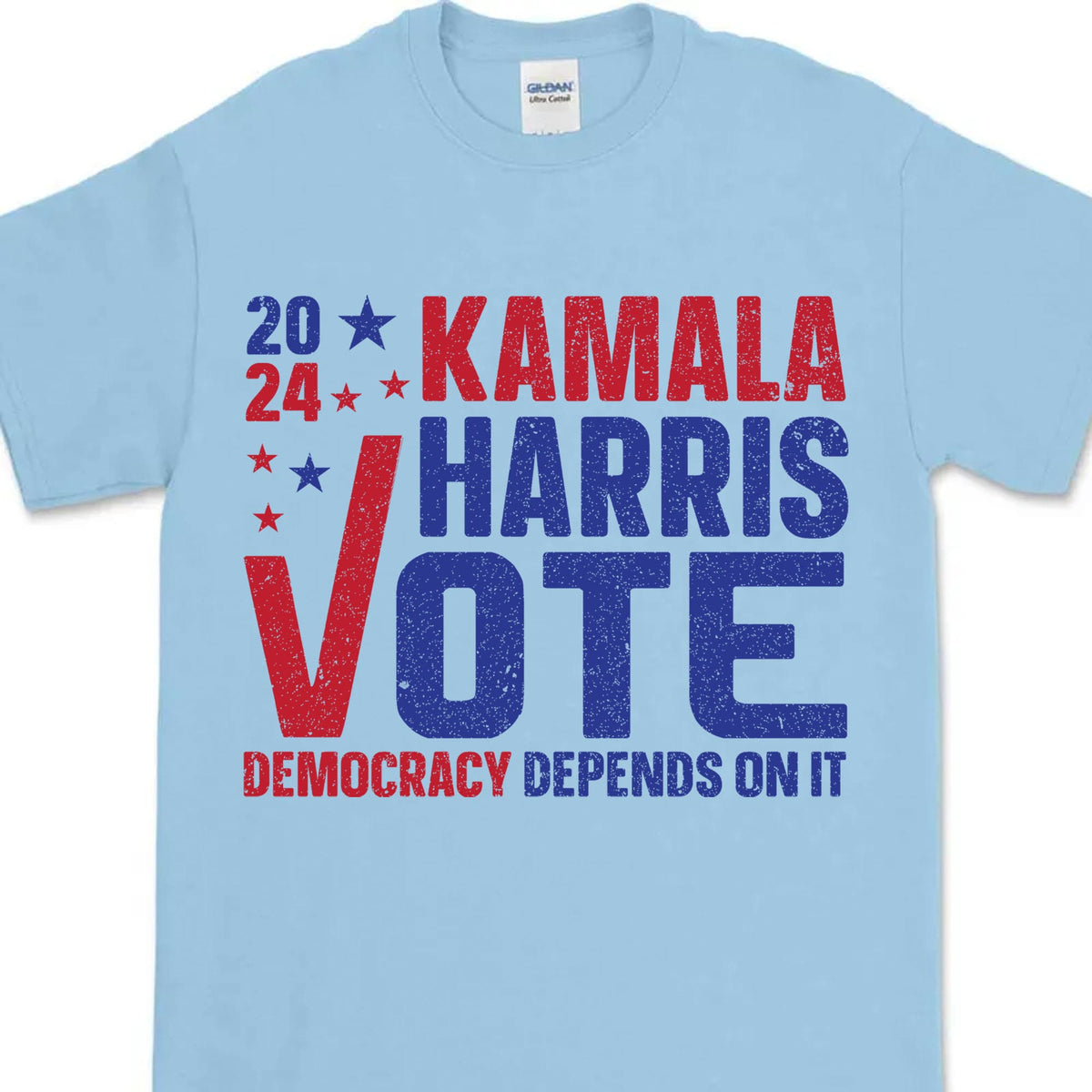 Kamala For Vote 2024 President Shirt | Kamala Harris 2024 Shirt | Democrat Shirt Bright T1454 - KH2