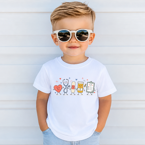 Cute Medical Friends Kids Shirt, Future Doctor Graphic Tee, Back To School & Labour Day Gift 685770