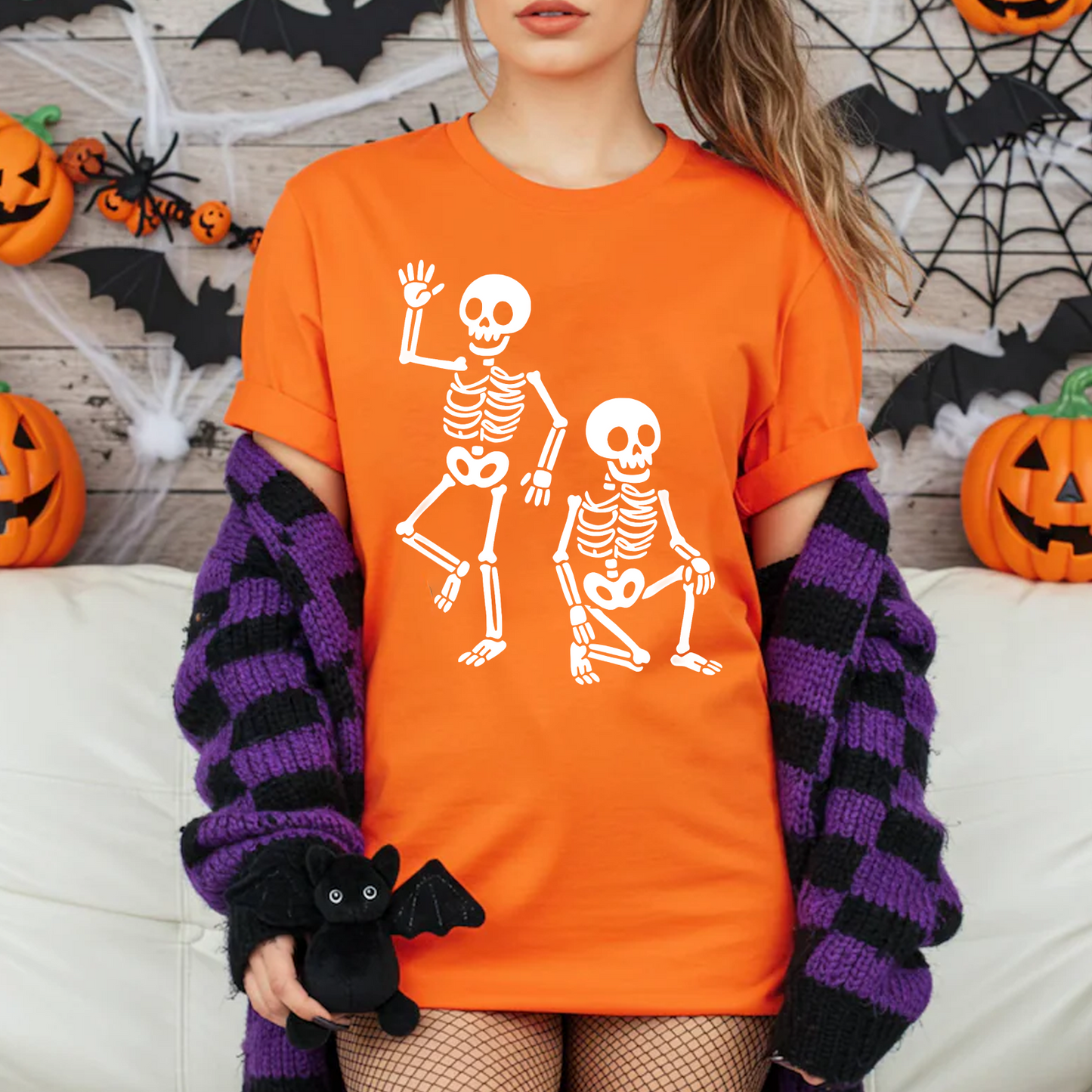 Funny Anti-Trump Dark Shirt, Vintage Skeleton Tee, Gift For Halloween 685630