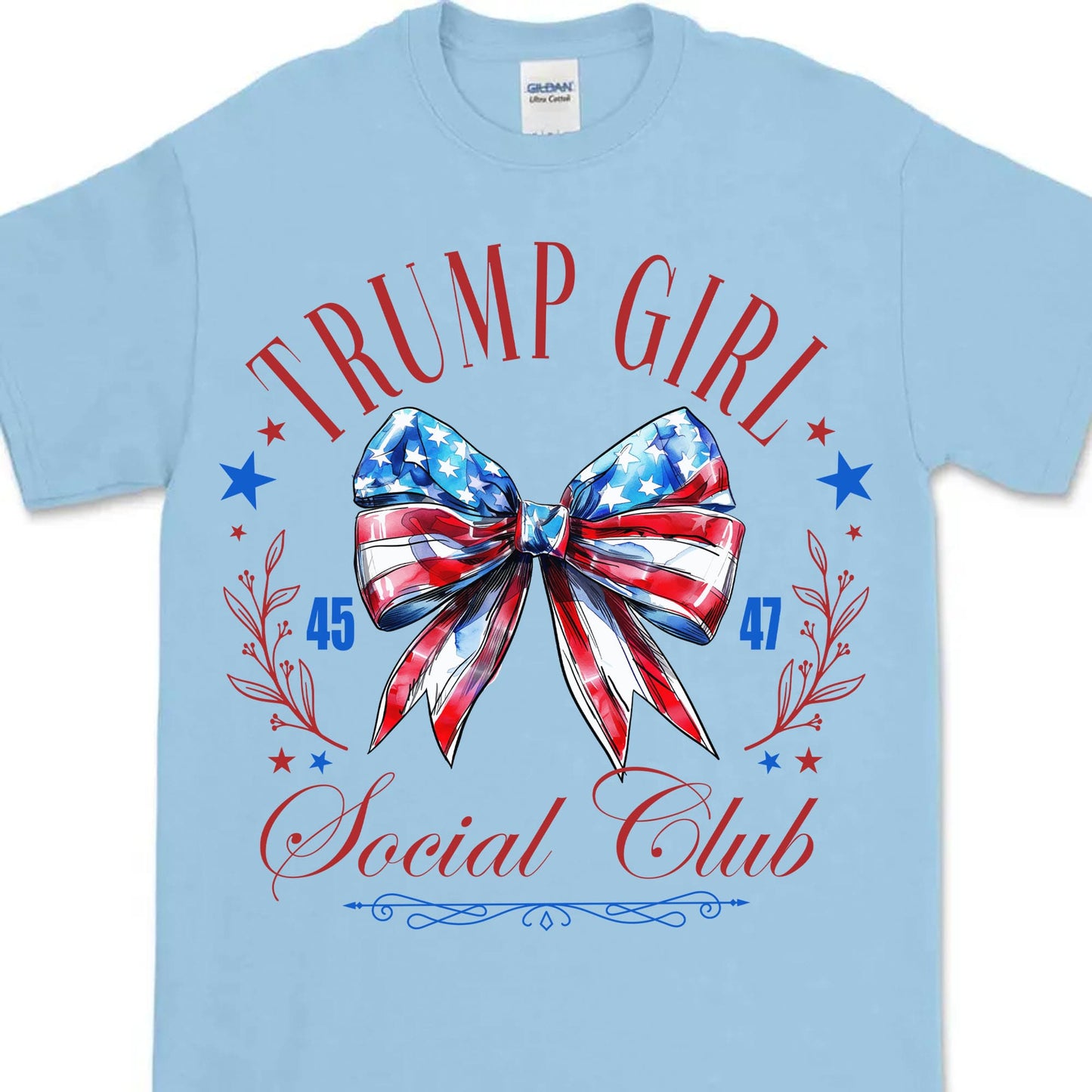 Trump Girl Social Club | Trump 2024 Shirt | Trump Supporter Shirt Bright T1193 - GOP