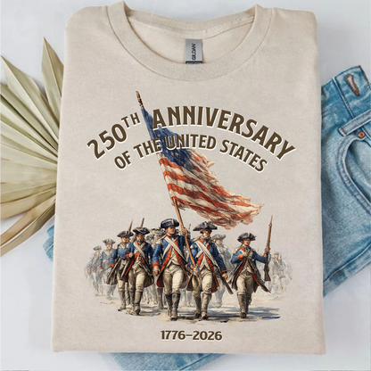 250th Anniversary Of The United States Bright Shirt | Patriotic Tee 684485