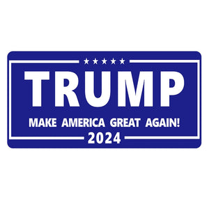 10 Pack Trump 2024 Car Stickers,8 Inches X 4 Inches Big Trump Letters Car Decal, Make America Great Again 2024 Bumper Stickers