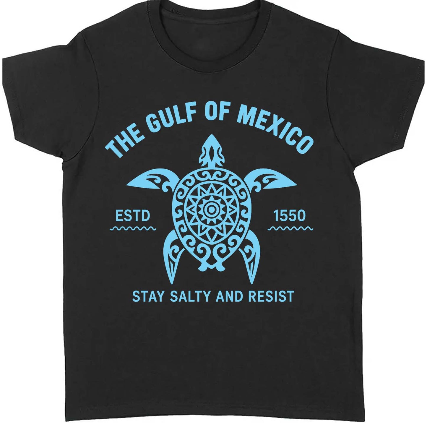Gulf of Mexico Stay Salty Resistance Shirt, Resist Shirt, 8647 Anti Trump Shirt, Democrat Shirt, Democrat Gift Shirt - 682168