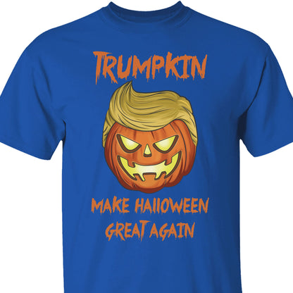 Trumpkin Make Halloween Great Again | Trump 2024 Shirt | Halloween Shirt | Trump Supporters Shirt Dark T1227 - GOP