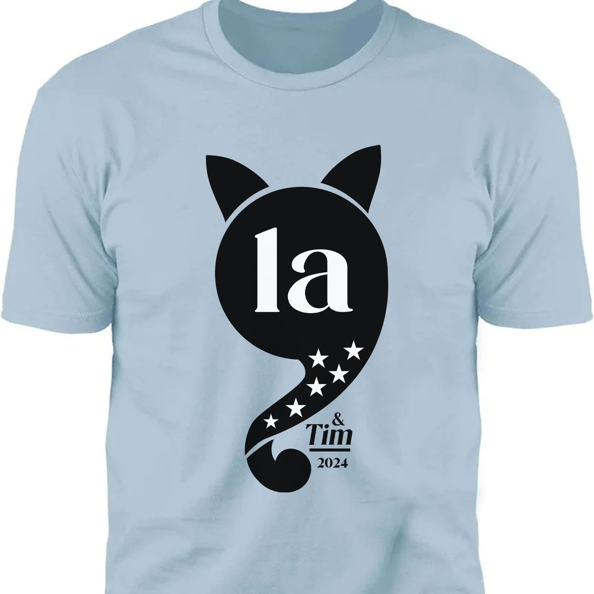 Kamala Harris Cat Comma Shirt | Kamala Harris 2024 Shirt | Democrat Shirt Bright T1457 - KH2